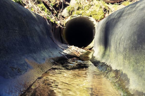 Drainage Swale Installation in Racine