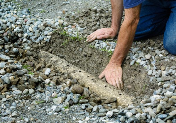 French Ditch Installation in Racine