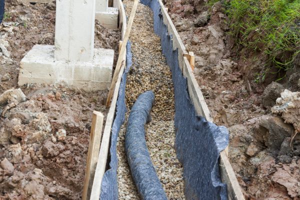 French Drain Installation in Racine
