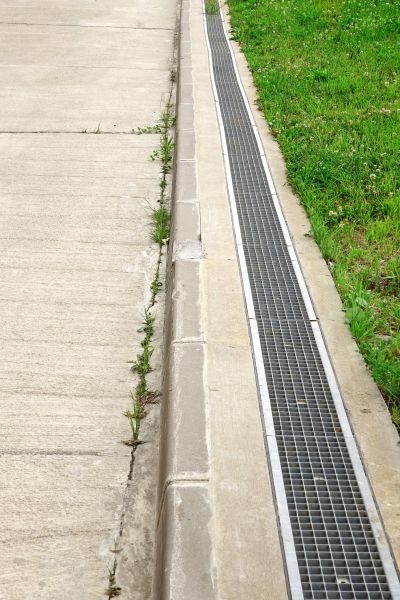 Concrete Drain Installation in Racine